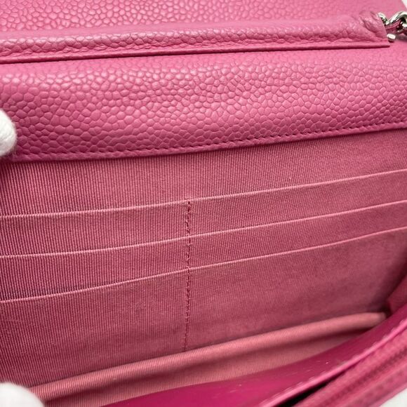 Chanel Chain Wallet Women's Shoulder Bag Coco Mark Crossbody Wallet Chanel - Picture 9 of 16